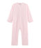 Buzo de polar para niña pequeña rosa VIENNE/gris MISTIGRI