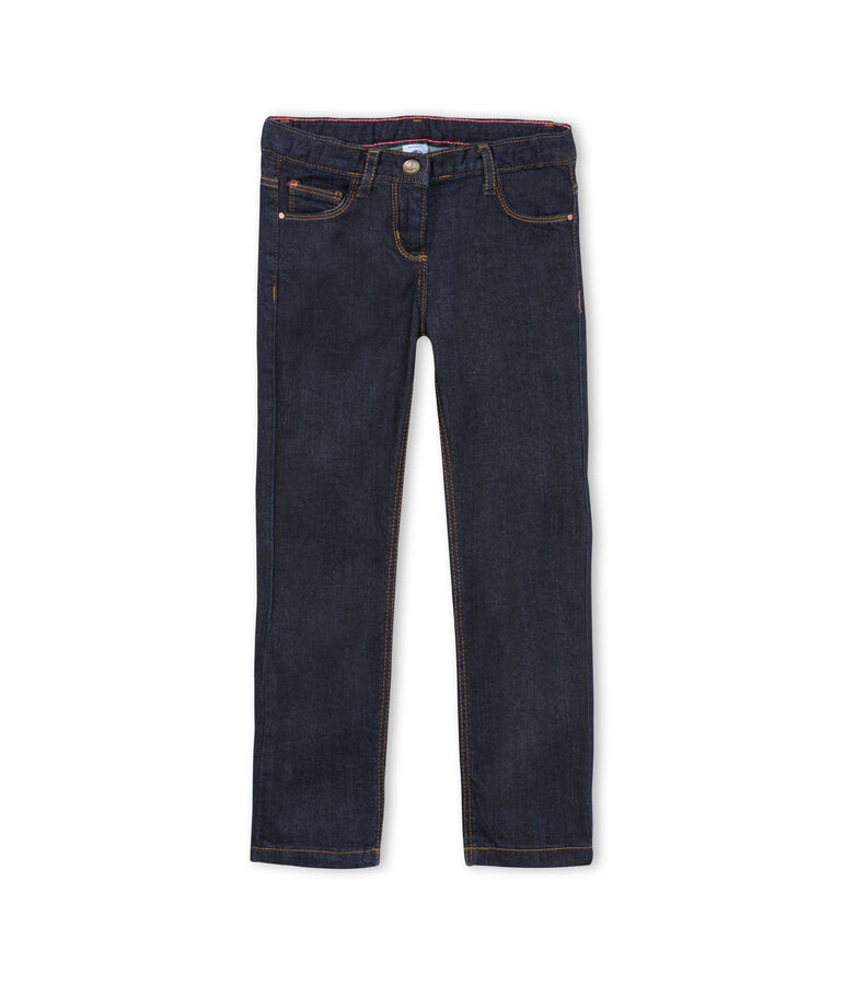 Pantal&oacute;n vaquero infantil para ni&ntilde;a azul Jean