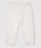Pantalón mullido de bebé. beige MONTELIMAR CHINE