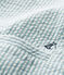 Chaqueta de rayas para bebé niño azul FONTAINE/blanco MARSHMALLOW