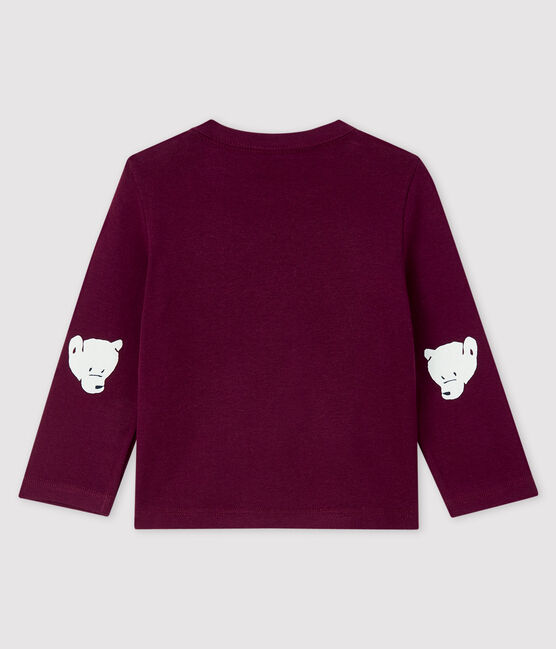 Camiseta para bebé niño violeta CEPAGE