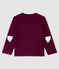 Camiseta para bebé niño violeta CEPAGE