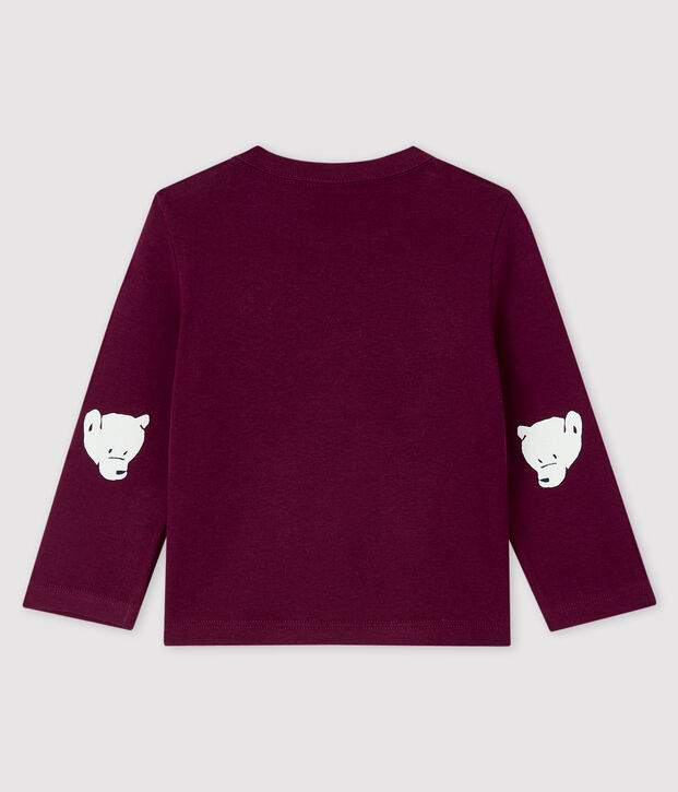 Camiseta para beb&eacute; ni&ntilde;o violeta