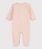 Pijama de rizo de bebé rosa SALINE