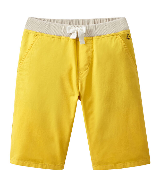 Short para ni&ntilde;o amarillo Ble