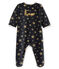 Pijama de terciopelo para bebé niña gris CAPECOD/amarillo OR