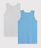 Lote de 2 camisetas de tirantes para niño pequeño variante 1