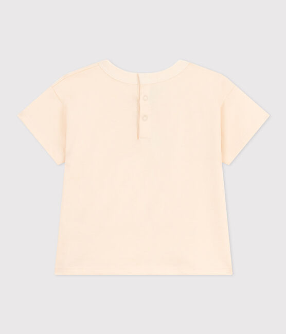 Camiseta de manga corta de jersey ligero para bebé crudo AVALANCHE