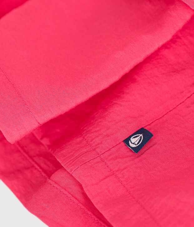 Vestido de manga corta para beb&eacute; rosa