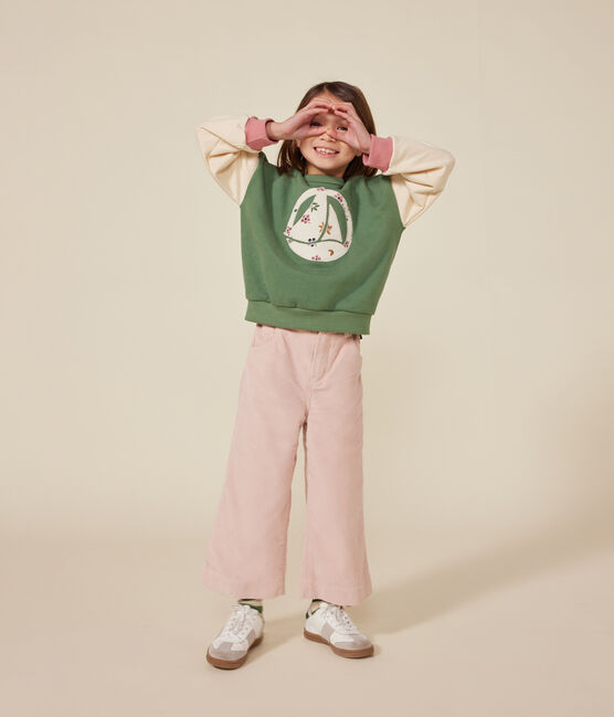 Sudadera de felpa para niña PALMERAIE/ MULTICO
