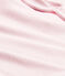 Body para bebé niña con cuello rosa Vienne