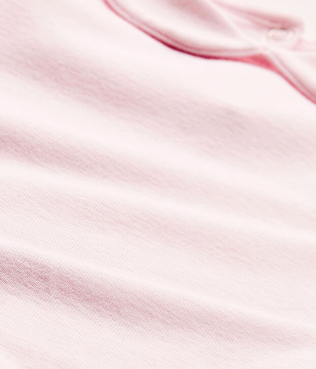 Body para beb&eacute; ni&ntilde;a con cuello rosa Vienne