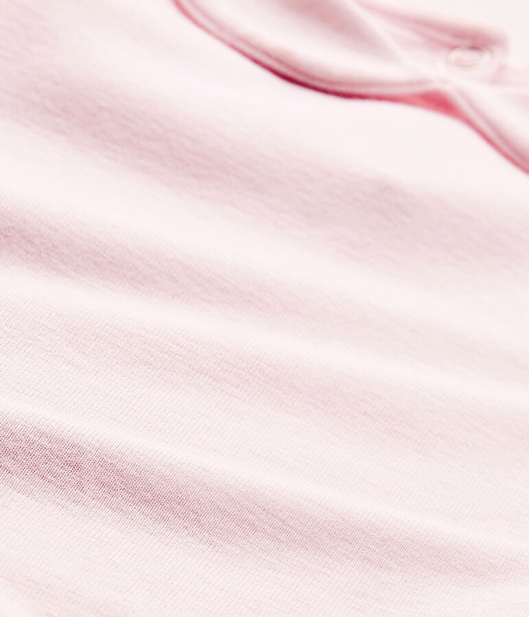 Body para beb&eacute; ni&ntilde;a con cuello rosa Vienne