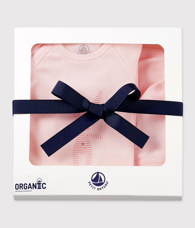 Estuche de regalo de nacimiento de punto para beb&eacute; multicolor