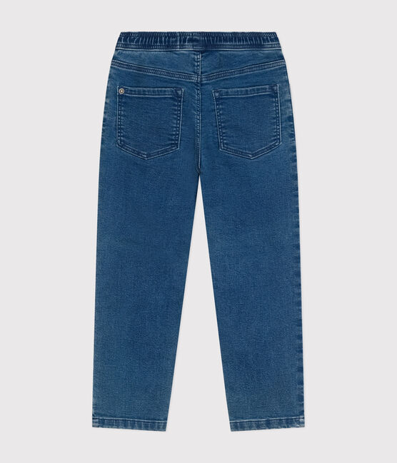 Pantalón vaquero regular para niño azul BLEU DELAVE