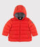 Chaqueta acolchada reciclada para bebé naranja CASIMIR