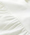 Blusa de algodón de bebé blanco MARSHMALLOW