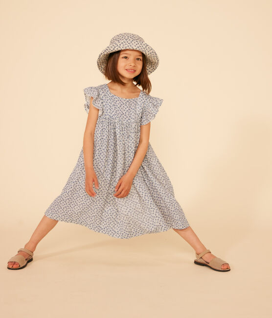 Vestido estampado sin mangas de gasa de algodón para niña AVALANCHE/ INCOGNITO
