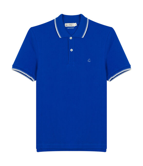 Polo manga corta para hombre azul PERSE