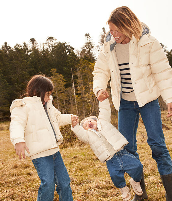Chaqueta acolchada de niña/niño crudo AVALANCHE