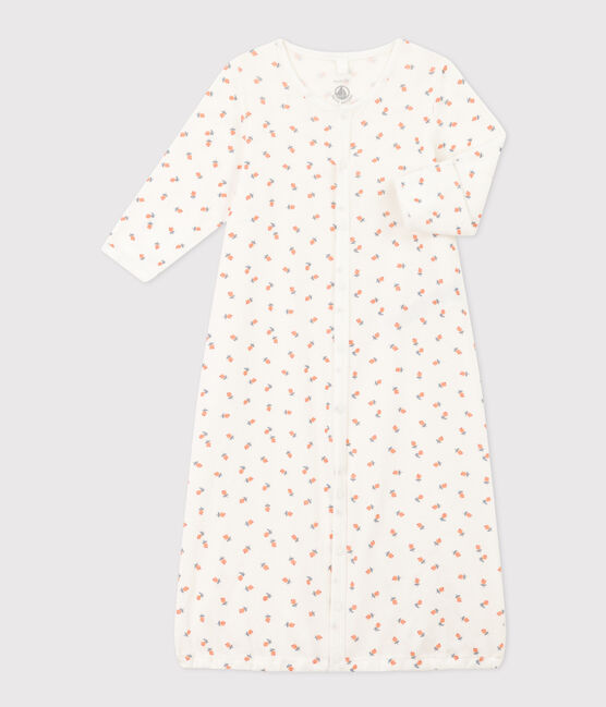 Mono saco de algodón estampado blanco MARSHMALLOW/blanco MULTICO