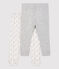 Juego de 2 leggings de algodón de bebé. variante 2