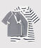 Juego de body kimono y camiseta de punto para bebé variante 1