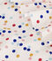 Bañador estampado para niña blanco MARSHMALLOW/blanco MULTICO