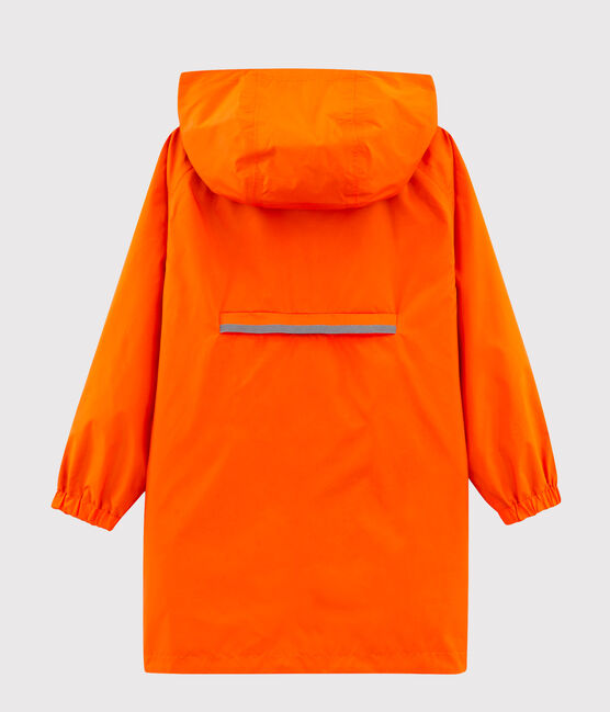 Cortavientos reversible infantil unisex naranja CAROTTE/azul FONTAINE