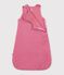 Saco liso de terciopelo para beb&eacute; TOG 3 rosa
