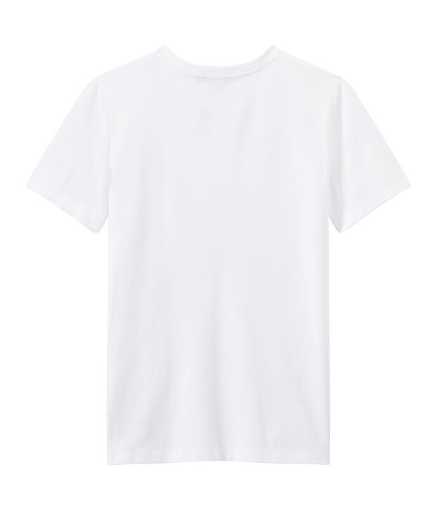 Camiseta INDISPENSABLE en jersey ligero para mujer blanco
