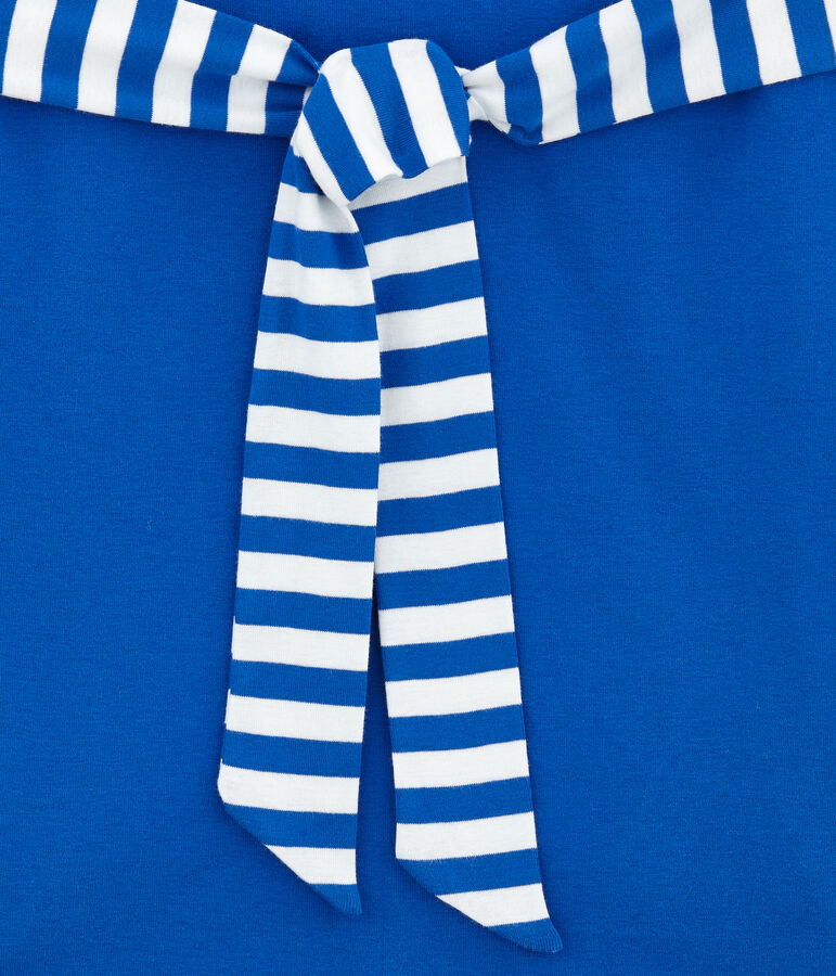 Camiseta de playa adulto azul