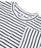 Camiseta icónica para mujer blanco MARSHMALLOW/azul SMOKING