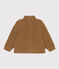 Chaqueta de borreguito reciclado de niña/niño marron BRINDILLE