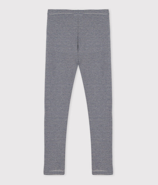 «Leggings» de túbico de niña azul MEDIEVAL/ MONTELIMAR