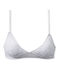 Girl's polka dot bra gris POUSSIERE/blanco LAIT