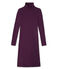 Robe femme rayée à col roulé en coton ultra light rojo CLAFOUTI/azul MEDIEVAL