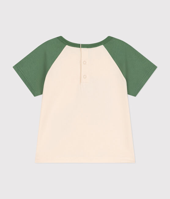 Camiseta de manga corta de punto fino para bebé AVALANCHE/ PALMERAIE