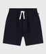 Pantalón corto infantil de sarga de algodón y lino