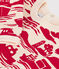 Sudadera de muletón estampada para bebé rojo AVALANCHE/ ROUGE