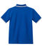 Polo para niño en jersey piqué azul PERSE