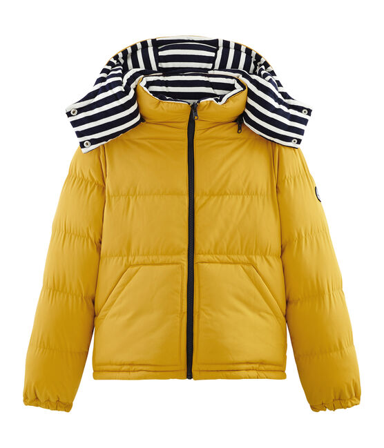 Anorak reversible beige COQUILLE/azul SMOKING/ MULTICO