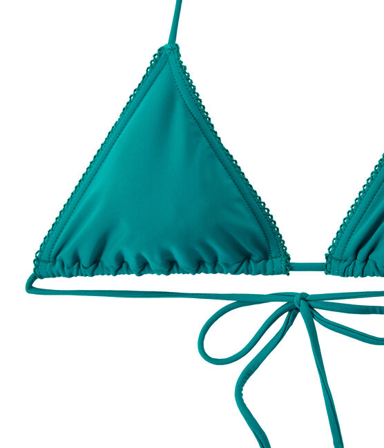 Bikini para mujer liso verde VERDE