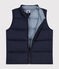 Chaqueta acolchada sin mangas de bebé azul SMOKING