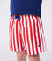 Bañador infantil a rayas rojo MARSHMALLOW/ SPI