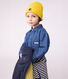 Gorro infantil de punto tricotado con forro polar