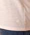Camiseta LA RECTA de algodón con cuello redondo para mujer blanco ECUME
