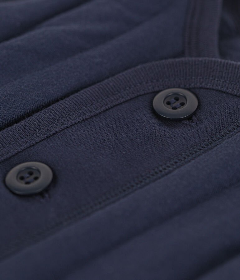 Chaleco de t&uacute;bico acolchado para beb&eacute; azul