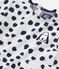 Vestido para niña Jean Jullien blanco MARSHMALLOW/ DOTTIES