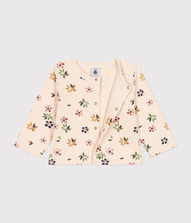 C&aacute;rdigan de t&uacute;bico para beb&eacute; crudo/multicolor